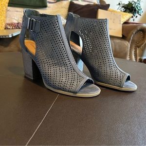 Indigo Rd. Blue Ankle Bootie with Side Chop